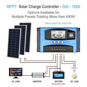 optional solar controller for power station