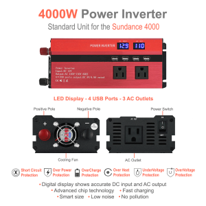 4000W power inverter features