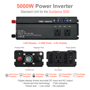 5000W power inverter features