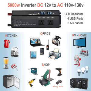 5000W power inverter uses
