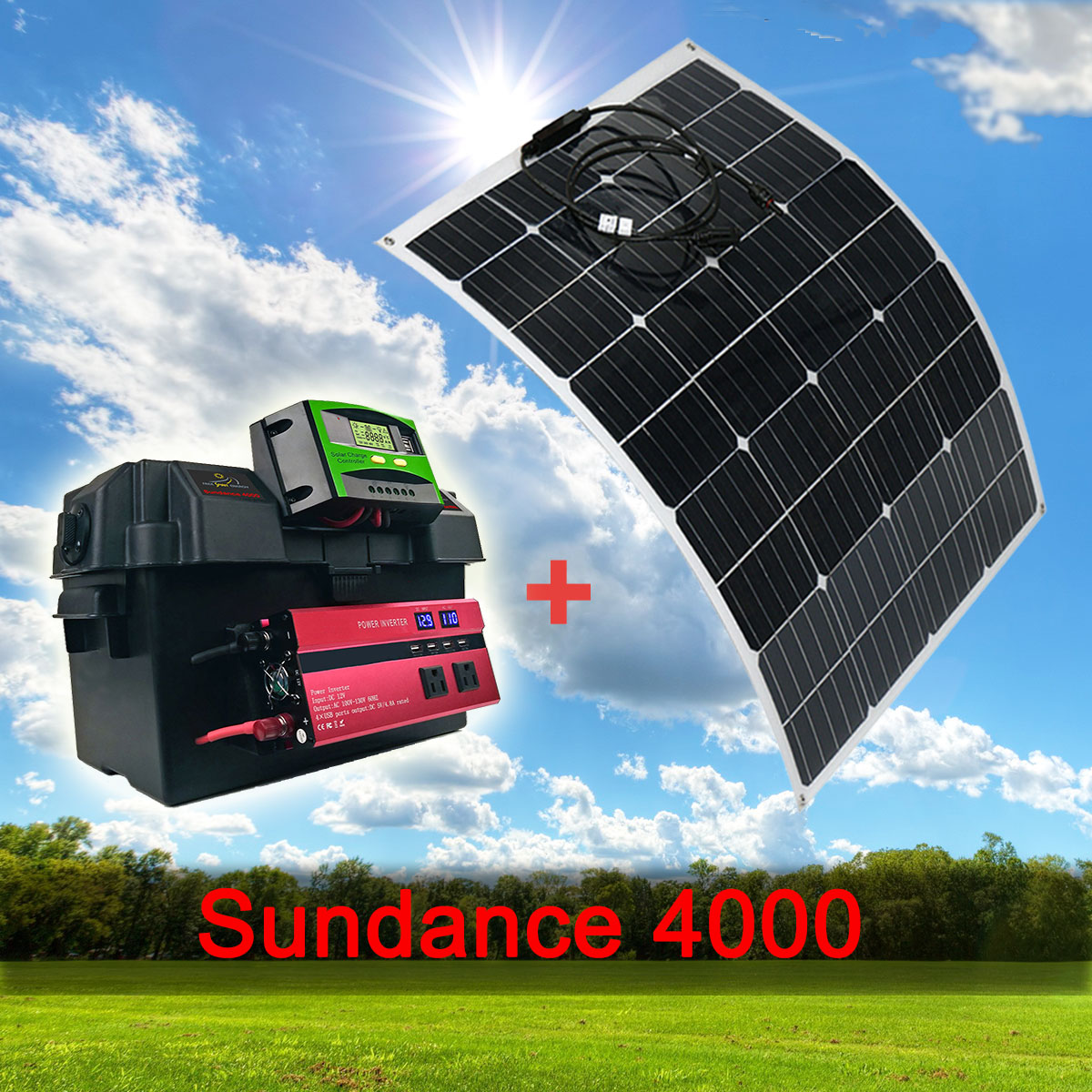 Craftfull Powerstation CP-2400 - Solar Outdoor Camping - 5000 W