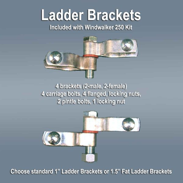 wind generator ladder brackets